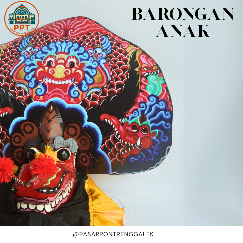 BARONGAN CAPLOKAN ANAK | KUALITAS TERBAIK |BAHAN KAYU | MAINAN ANAK