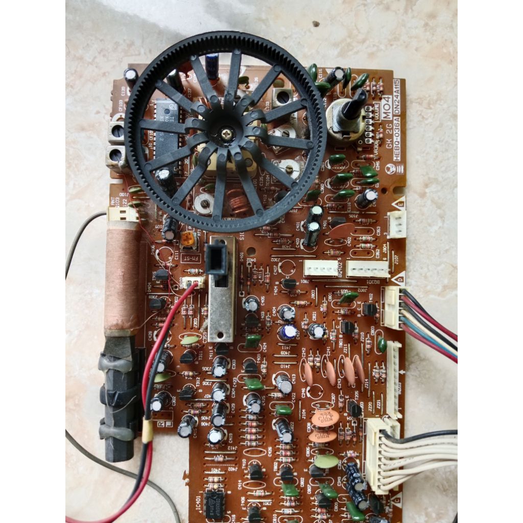 MESIN RADIO AM FM COPOTAN POLYTRON COMPO ORIGINAL