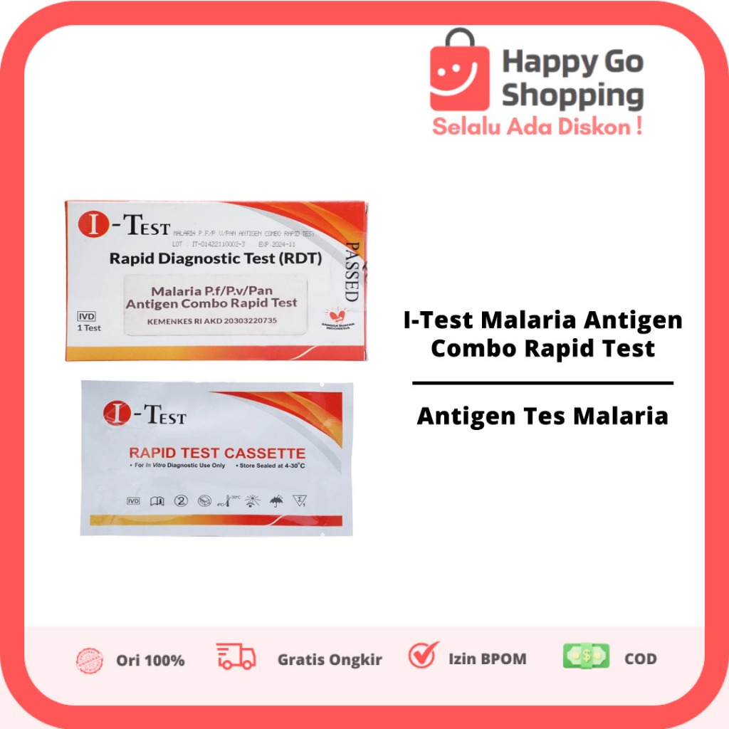 I-Test Malaria Antigen Combo Rapid Test