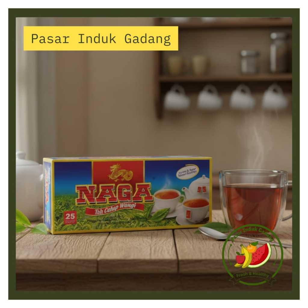 Teh Naga Teh Wangi Celup 25 Kantong