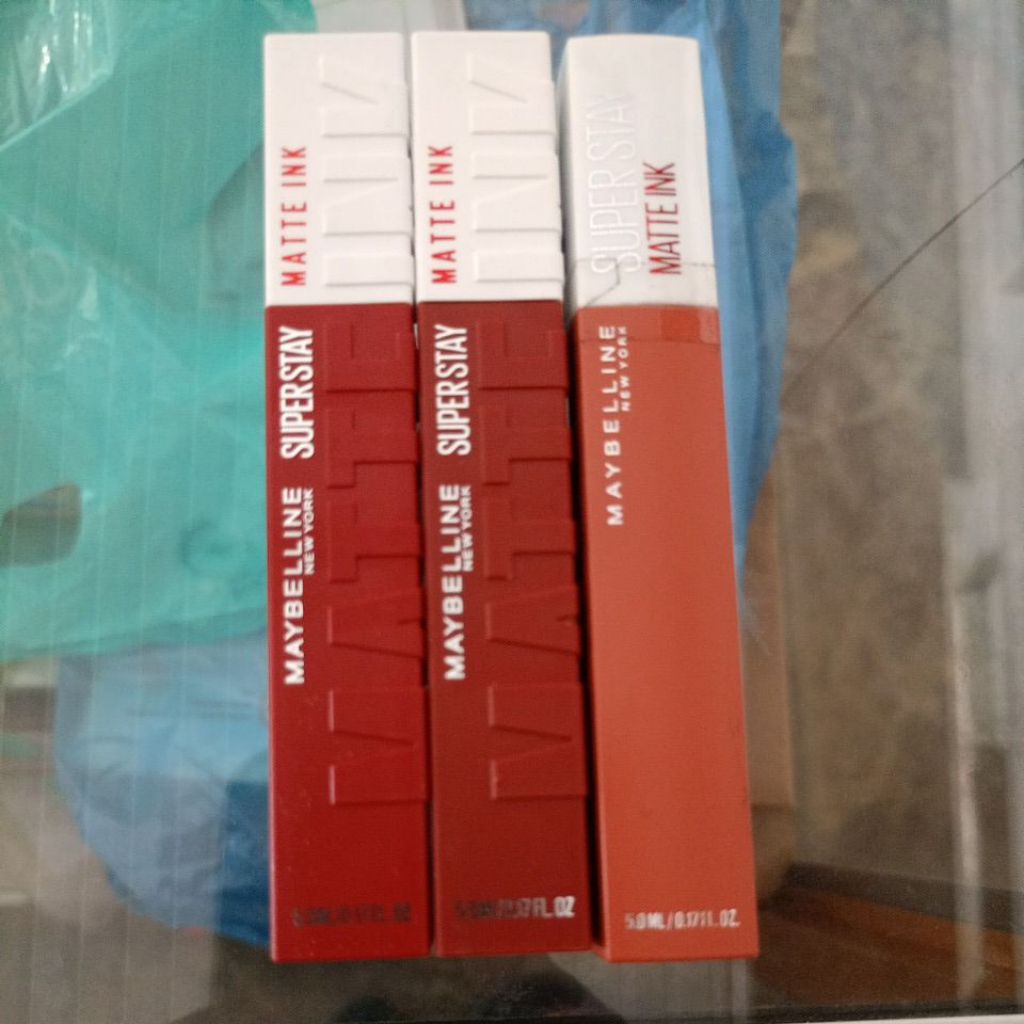 Maybelline new york Lip super stay matte ink 210 245 375