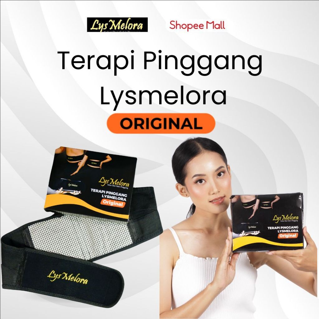 LYSMELORA 6pcs - Sabuk Terapi Pinggang Original Lysmelora - Alat Terapi Pinggang Saraf Terjepit Lysm