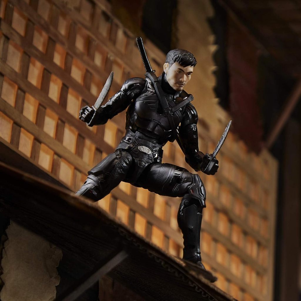 TERBAIK SERI IKLAN HASBRO G.I. JOE: FIGUR AKSI SNAKE EYES G.I. JOE ORIGINS 16, MAINAN SKALA 6 INCI