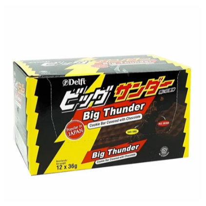 Delfi Big Thunder Cookie Bar with chocolate /1box
