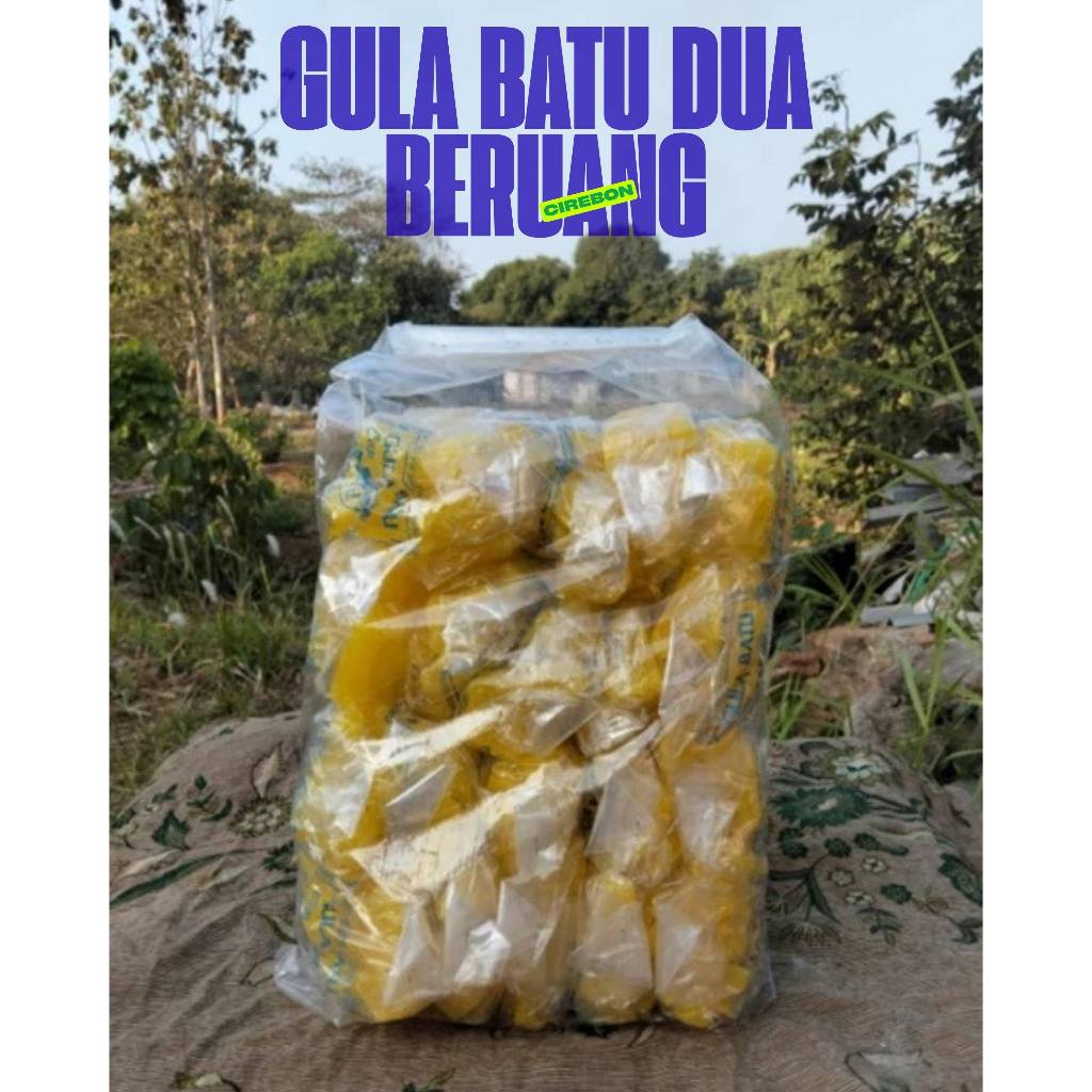 Gula Batu Kuning/ Gula Batu Khas Cirebon//bisa cod