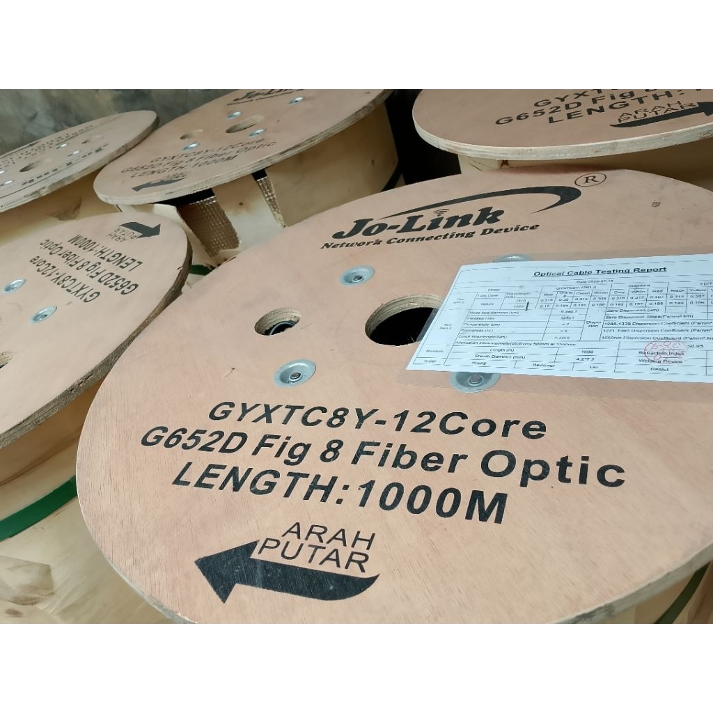 Kabel FO 12 Core Fig 8 (1000M)