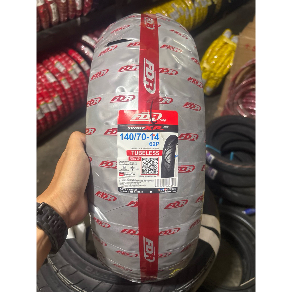 FDR SPORT XR EVO 140/70 RING 14 TUBELESS
