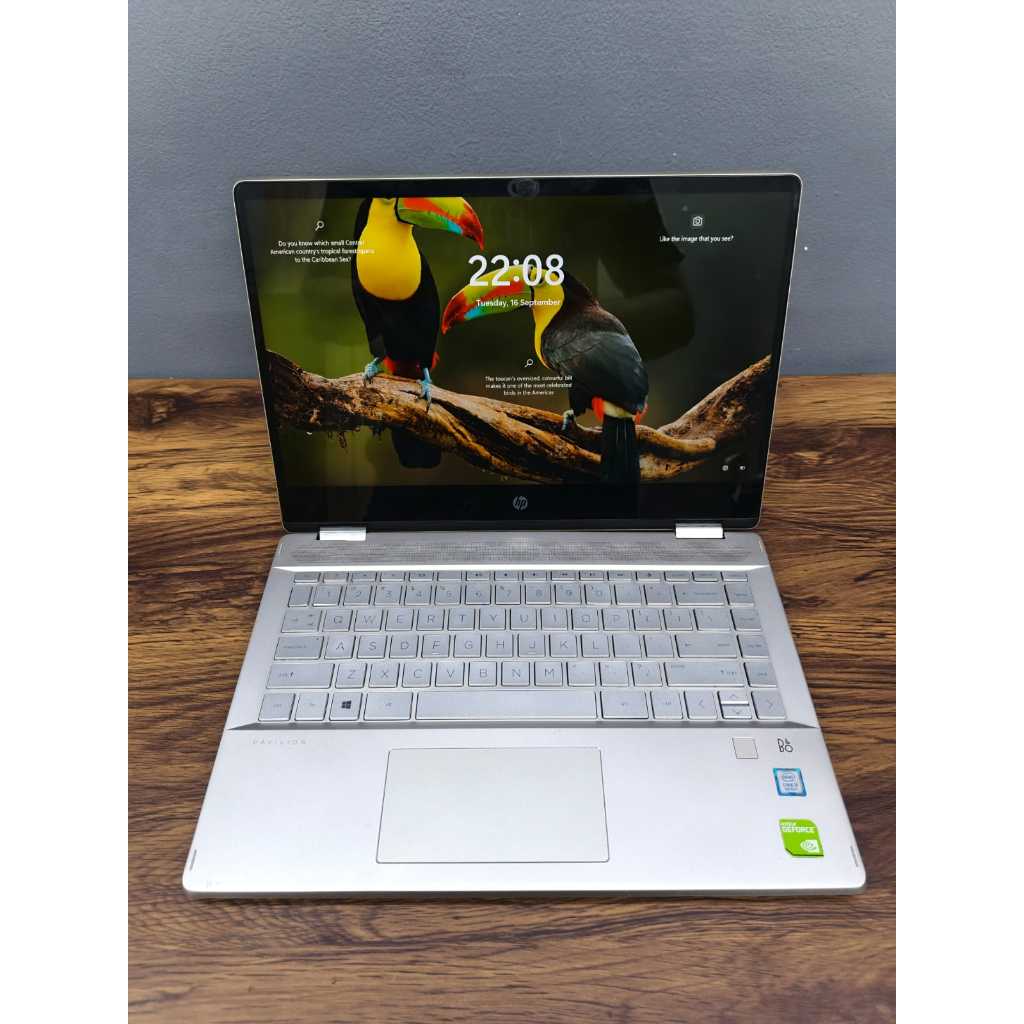 Laptop Tablet HP Pavilion X360 Core i5 16/512 Nvidia Touch