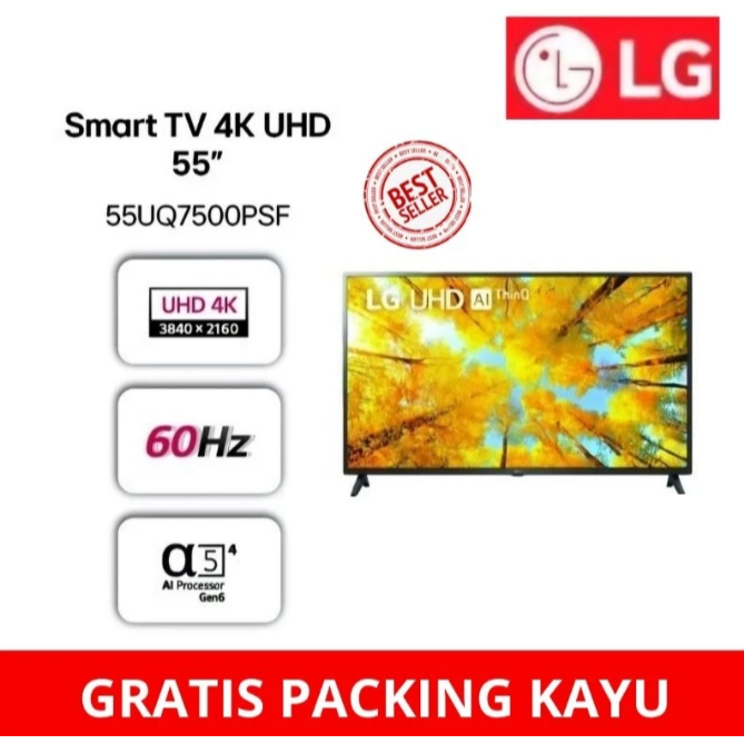 LG SMART TV UHD 55" 55UQ7500