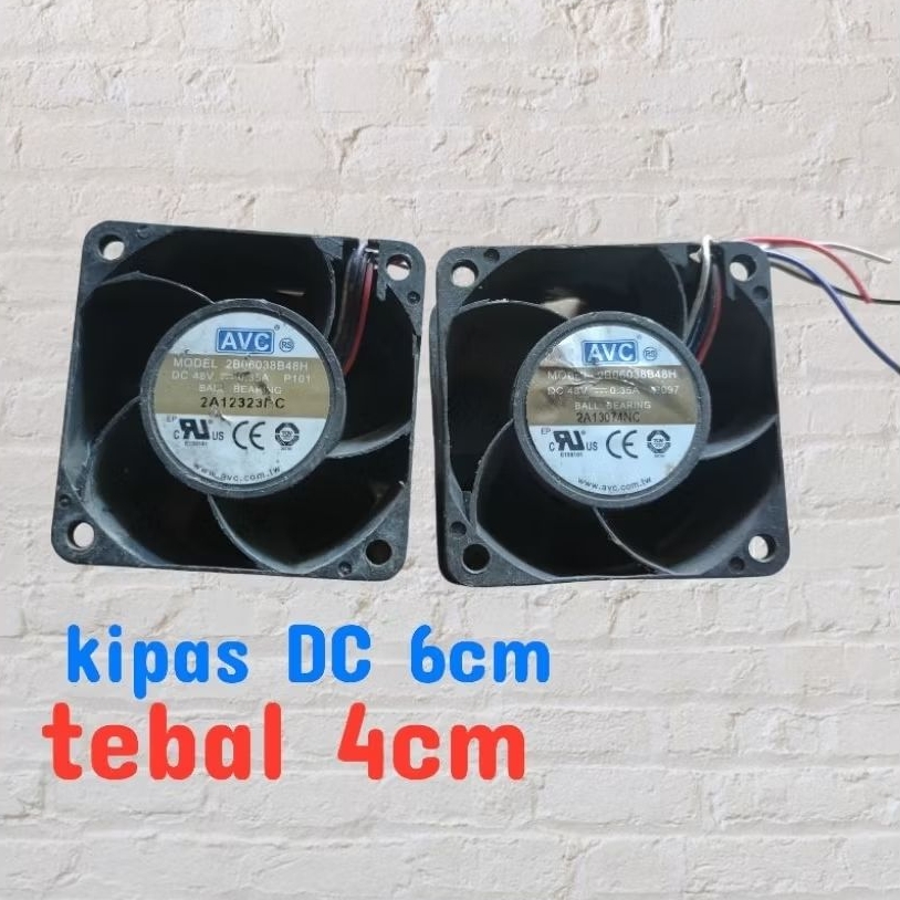 Kipas DC 6cm 48V / Tebal 4cm