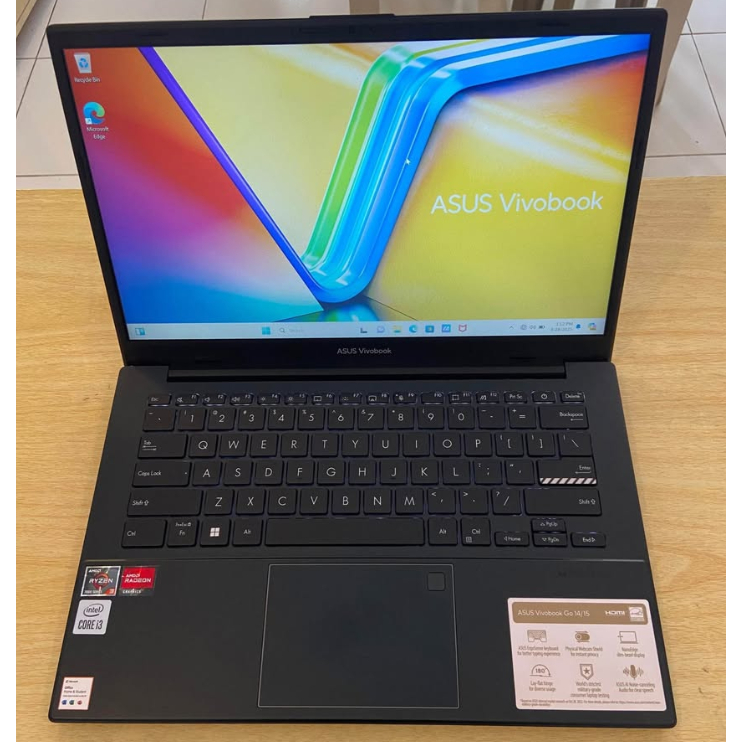 Laptop Asus Vivobook GO 14 Prosesor Intel Core i3