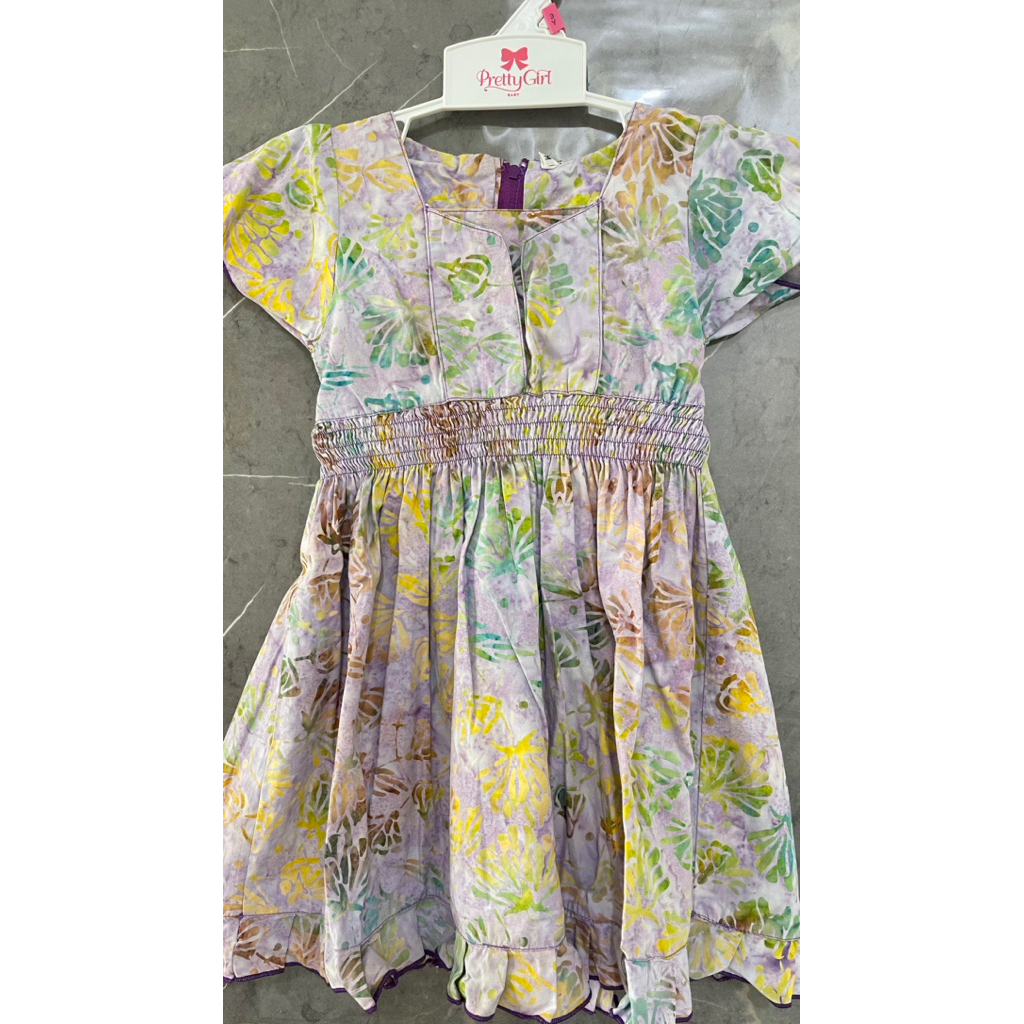 PL Dress Batik Rumah ori jogja sz.M (2,5-3th)