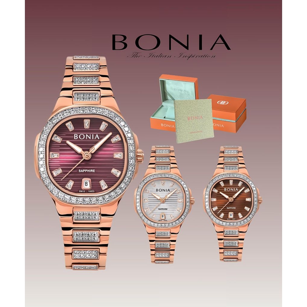 Jam Tangan Wanita Bonia Limited edition BNR10833-2547LE / BNR10833-2517LE / BNR10833-2567LE Bonia Li