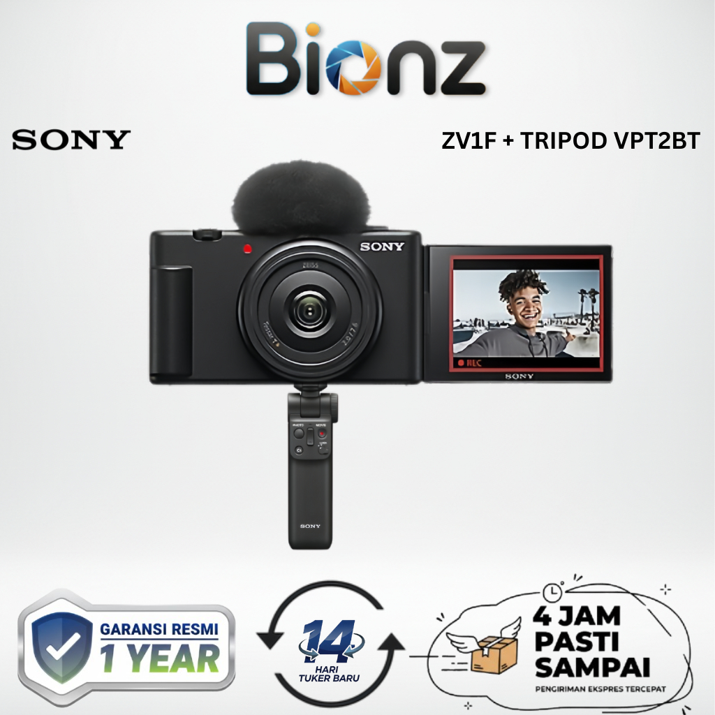 SONY ZV-1F / SONY ZV 1F / SONY ZV1F DIGITAL COMPACT KAMERA VLOG 4K