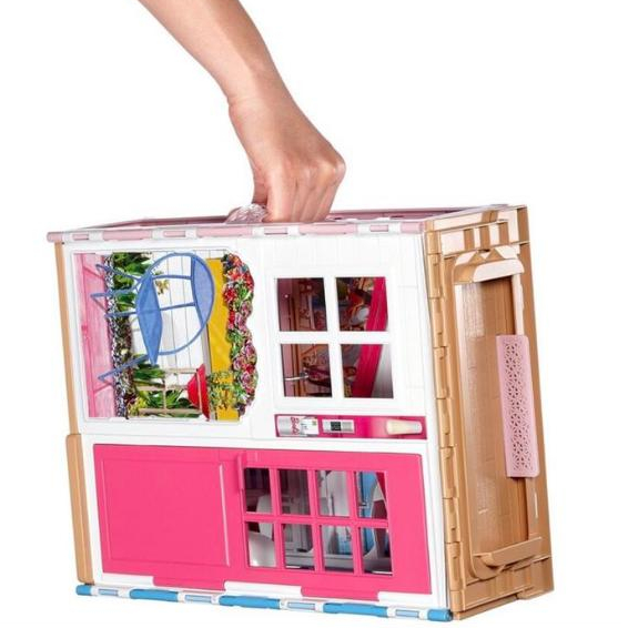 Asli Asli Rumah Boneka Barbie Mattel Fashionistas 2 Story House Limited
