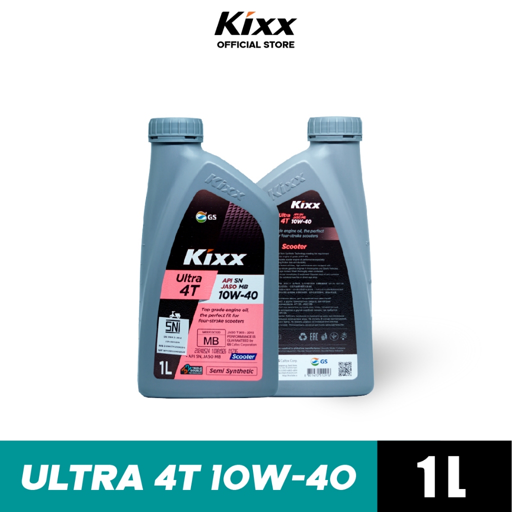 KIXX - Oli Motor Scooter Ultra 4T SN JASO 10W-40