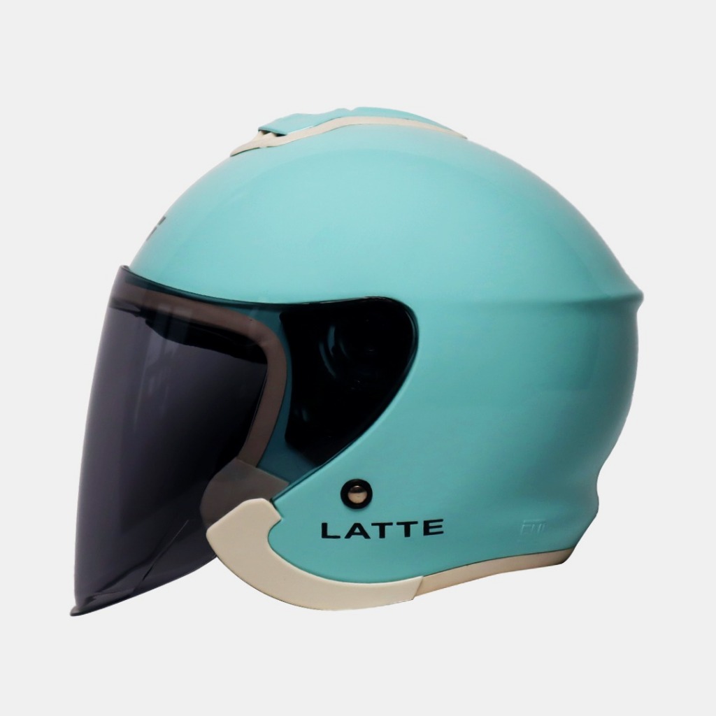 HELM JS LATTE PASTEL/HELM SNI/HELM JS ORIGINAL/HELMHIJAB/HELM CEWEK/HELM WANITA/HELM/SUDAH SNI