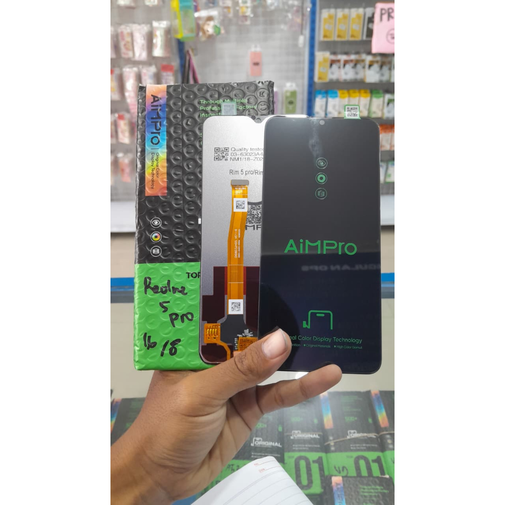 LCD OPPO REALME 5 Pro UNIVERSAL FULLSET Touchscreen ORI OEM LAYAR sentuh HP asli