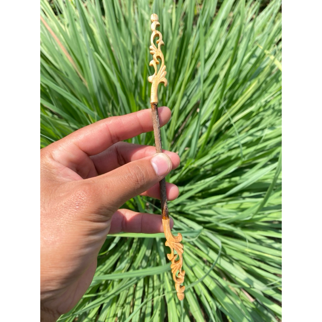 Livvicstore Tangkringan Ukir Sangkar Helopet Pleci Lurus 