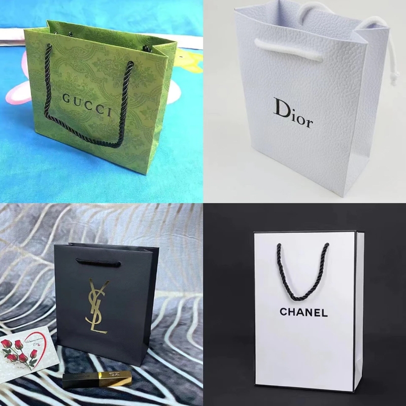 GUCCI / CHANEL / YSL / DIOR PAPER BAG TEM BAG - Tas belanja bermerek