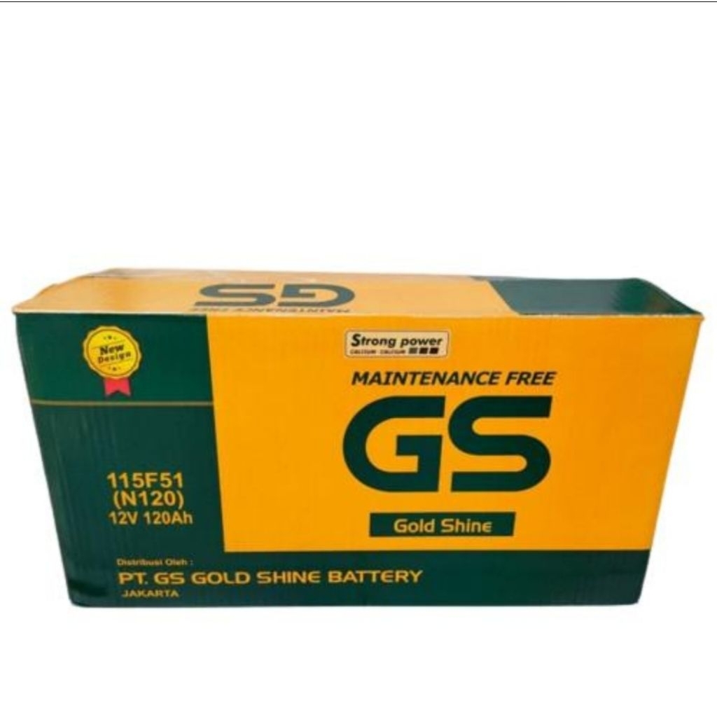 Aki UNTUK TRUK, GENSET, AKI KAPAL, ALAT BERAT GS MF 12V 120AH N120