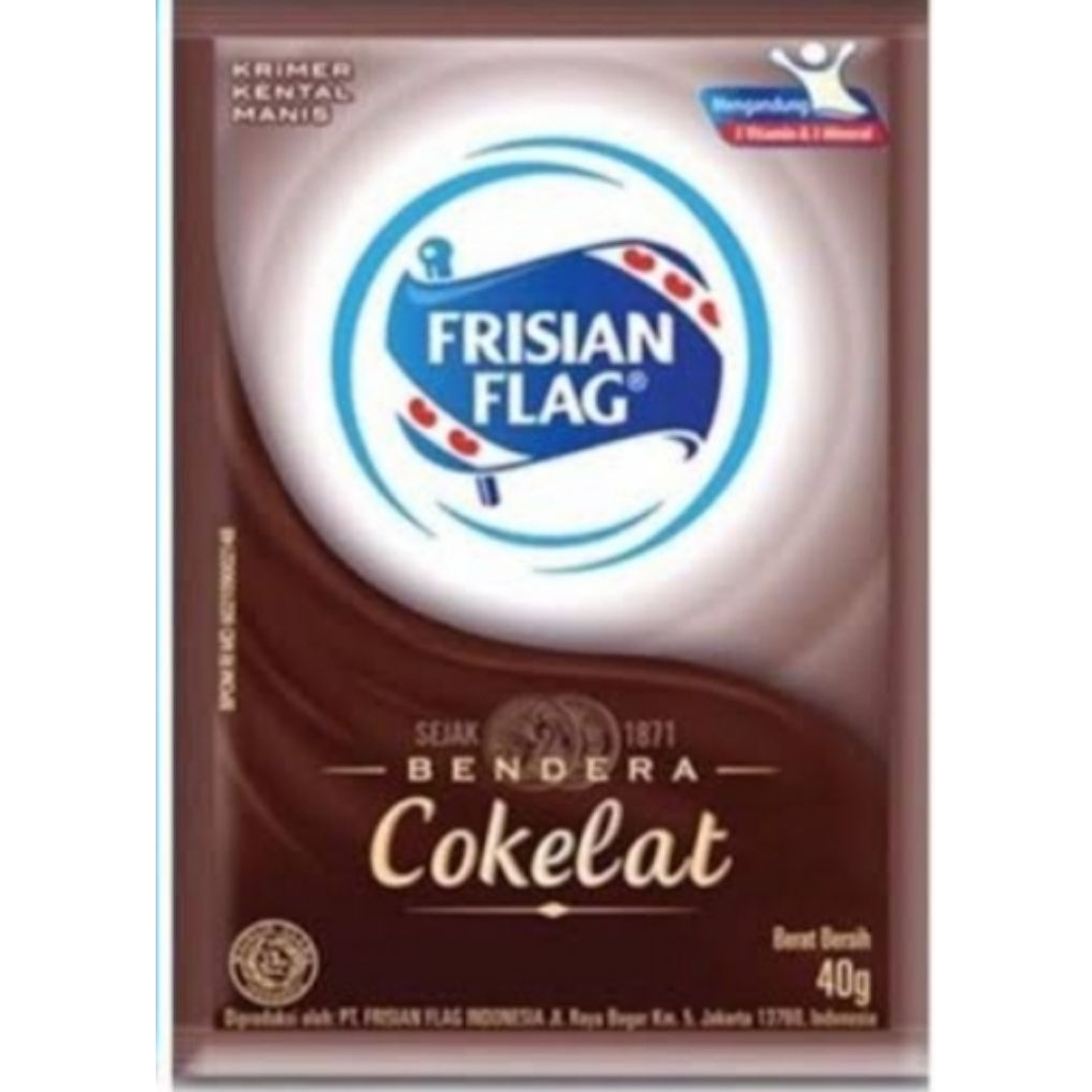 

susu frisian flag rasa coklat per 1 Renceng