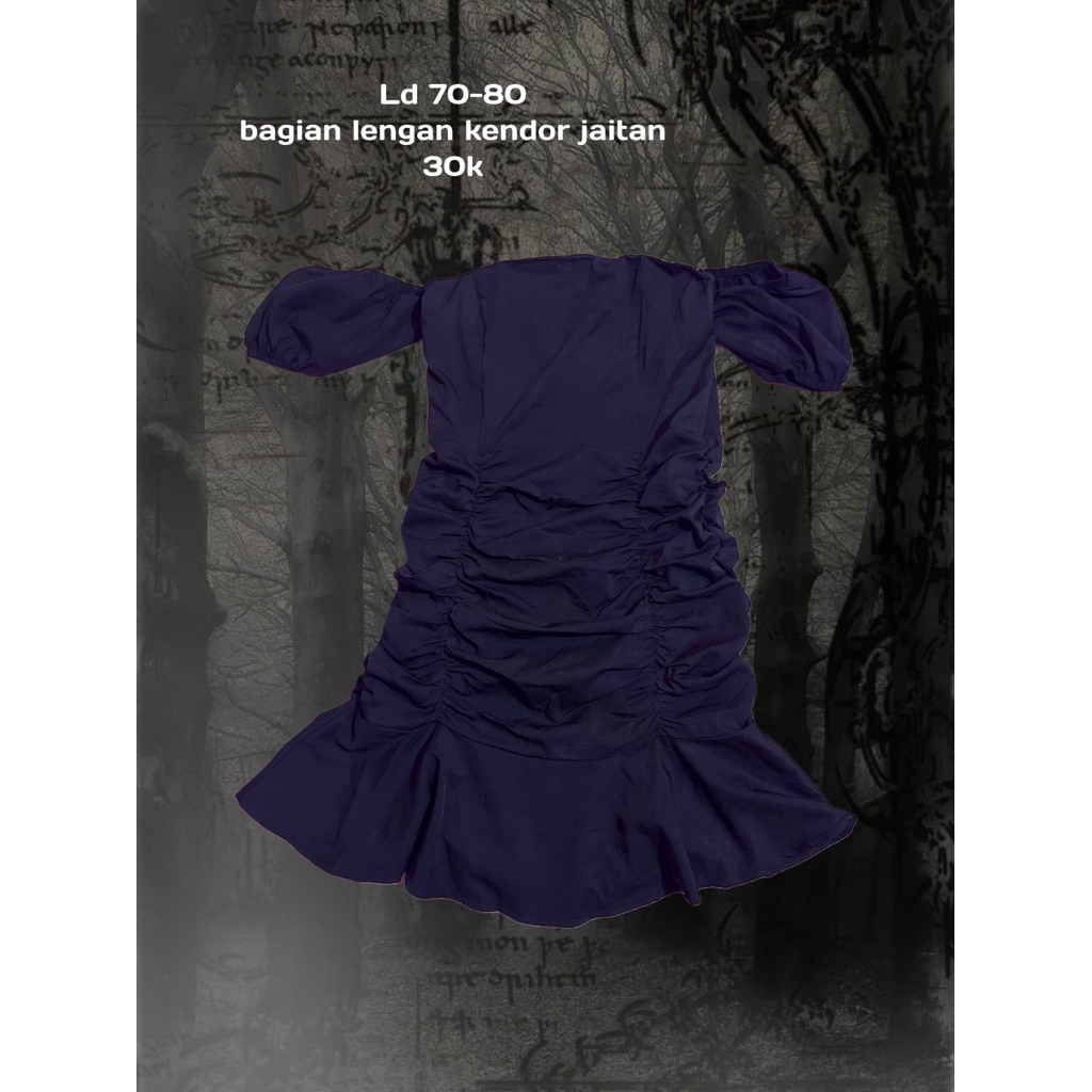 preloved dress gothic fashion