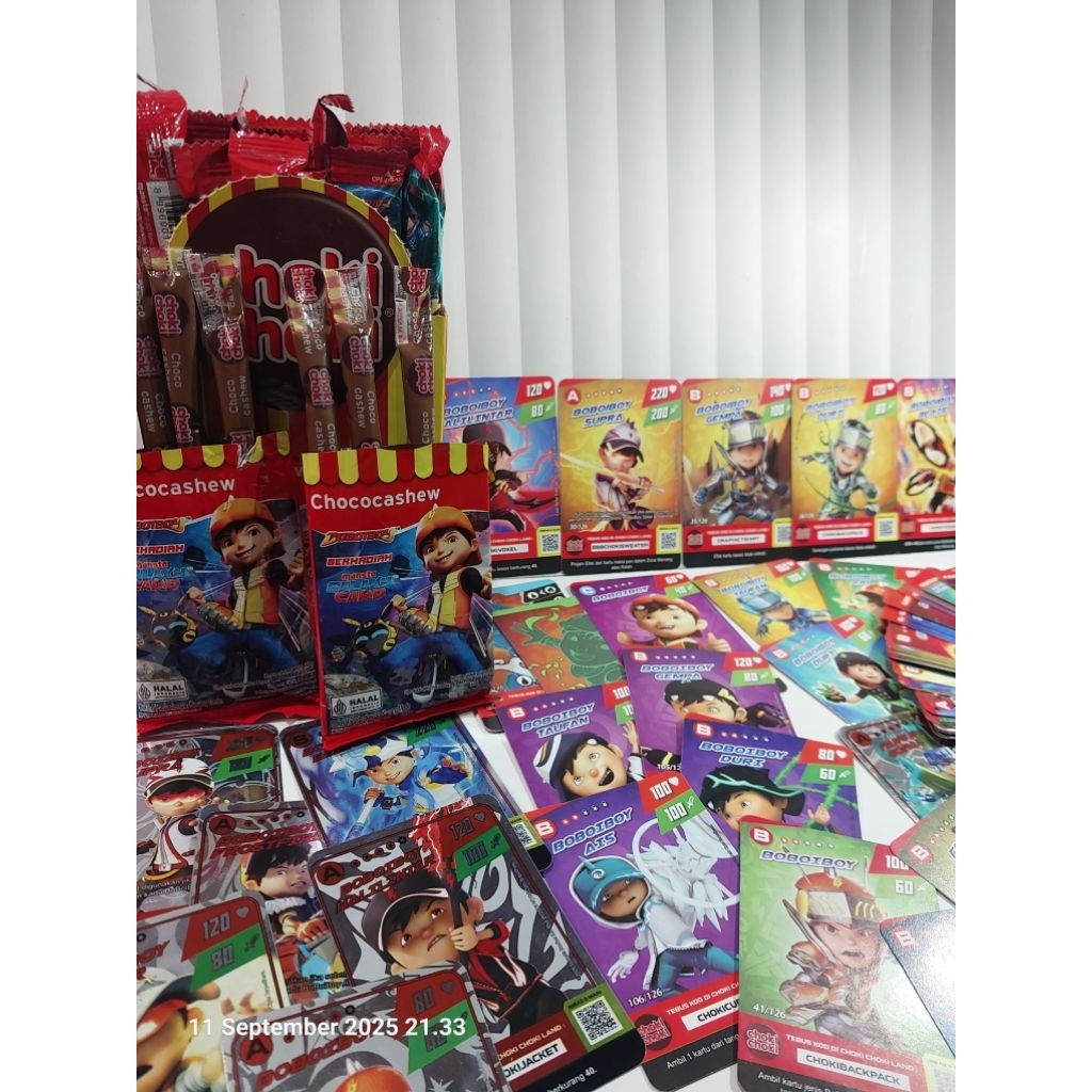 KARTU CHOKI CHOKI BOBOIBOY (Random)