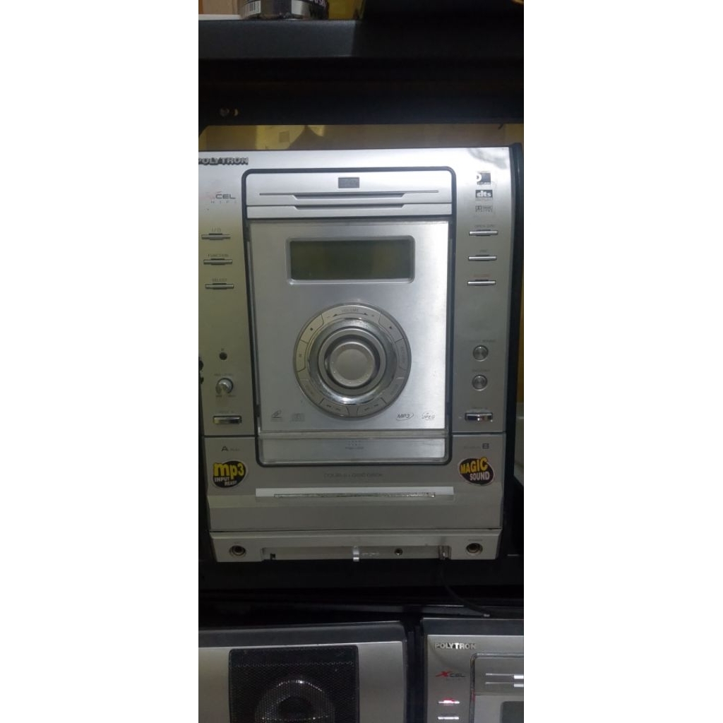 Head Unit Radio Tape Compo Polytron Xcell Sound Hifi