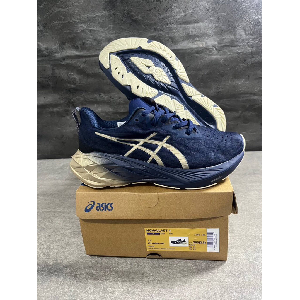 ASICS NOVABLAST 4 PLATINUM BLUE EXPANSE/CHAMPAGNE ORIGINAL