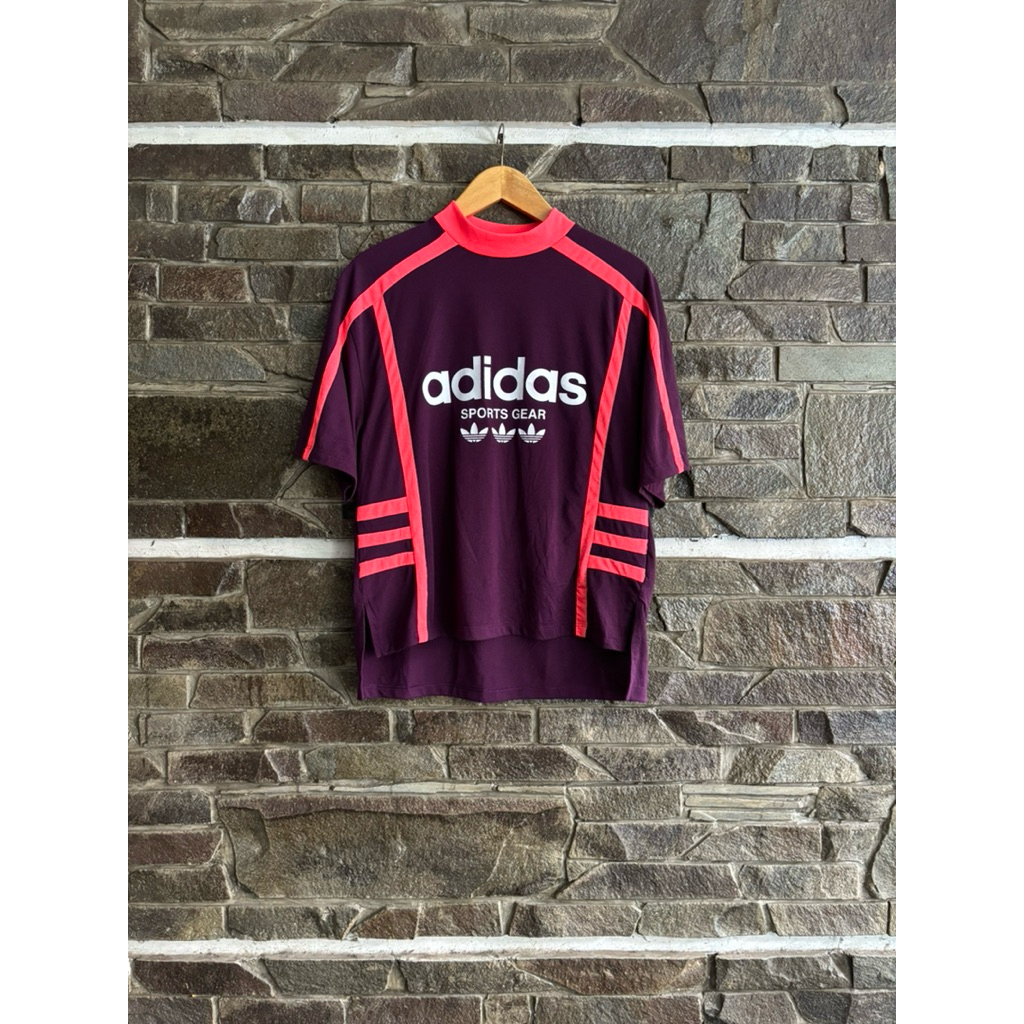 Adidas Originals • Trefoil OG AA-42 Golf Sports Gear Women Jersey Running Gym Padel Tennis Preloved 