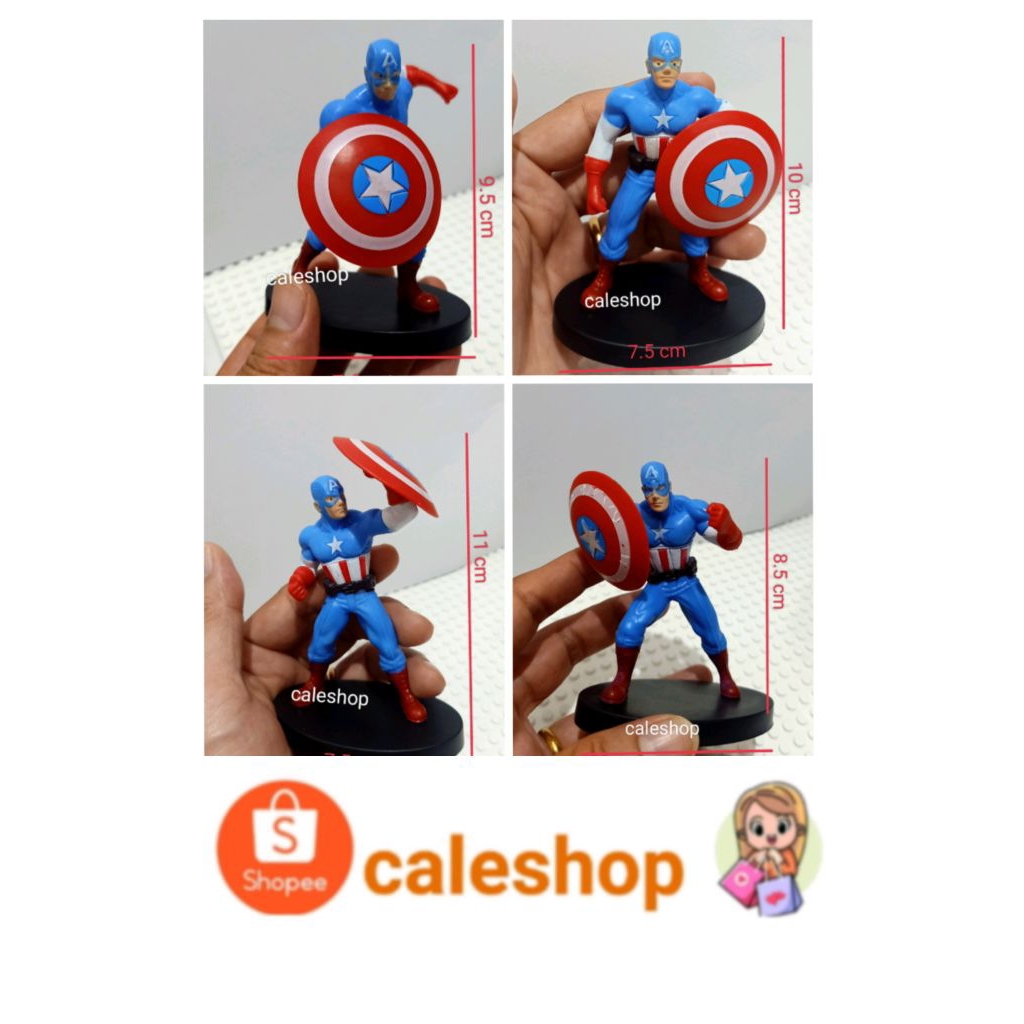 Topper Kue Ulang Tahun Captain Avengers