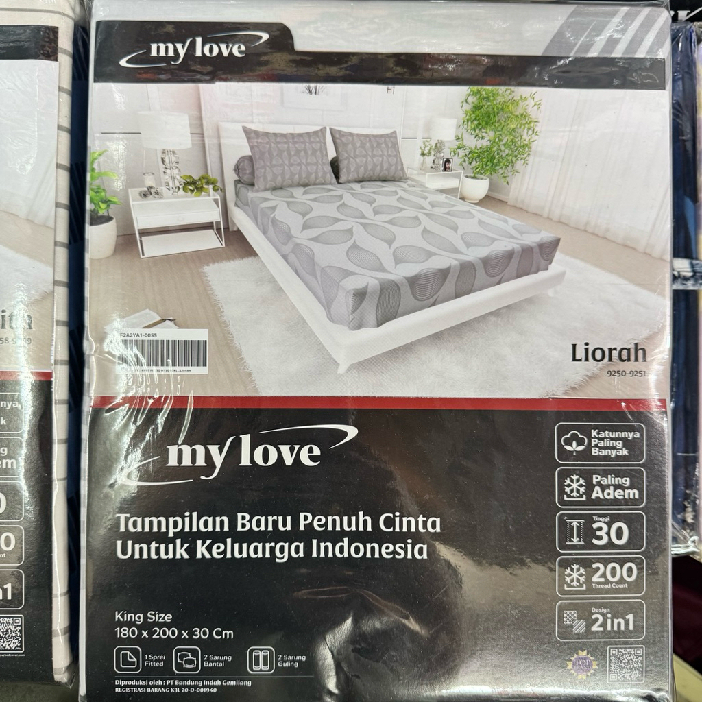 sprei MyLove 180x200x30