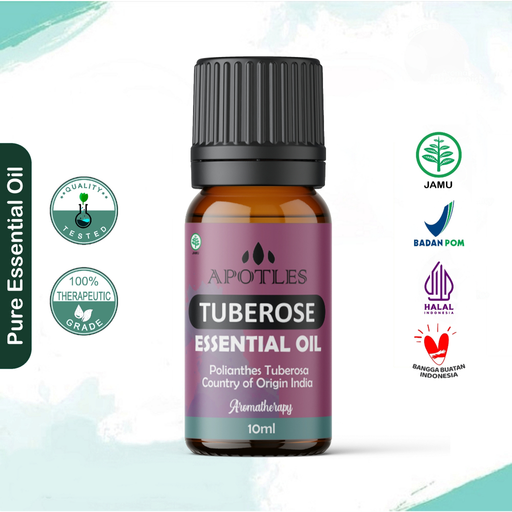 Tuberose Essential Oil - Minyak Aromaterapi Bunga Sedap Malam 10ml