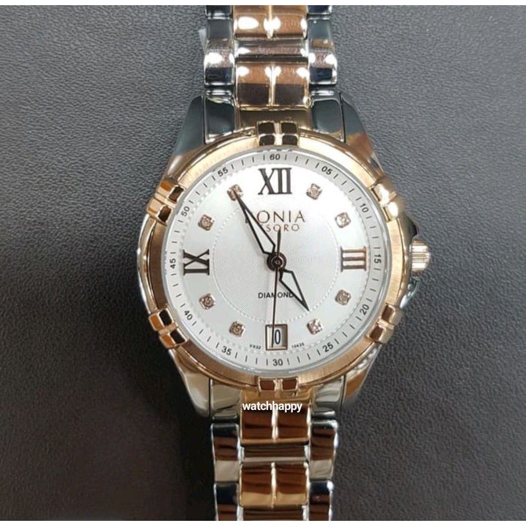 Jam Tangan Pria BONIA 100% ORIGINAL BNB10435-1617 Diamond Best Seller