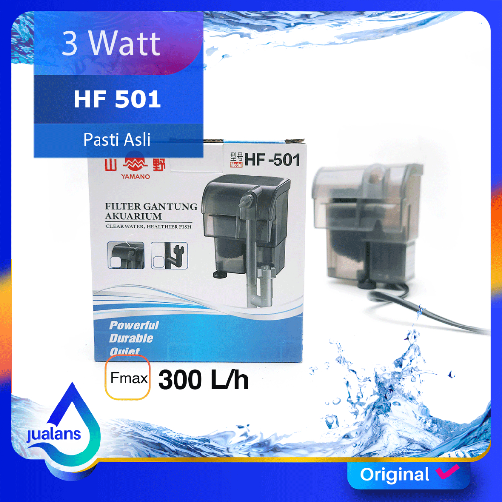 Yamano HF 501 Hanging Filter Aquarium 350 LPH