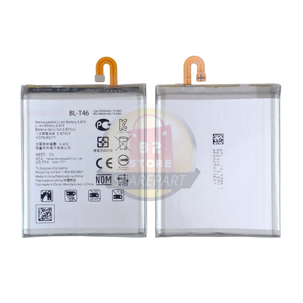BATERAI BL-T46 FOR LG V60 THINQ LM-V600 BATTERY ORIGINAL QUALITY