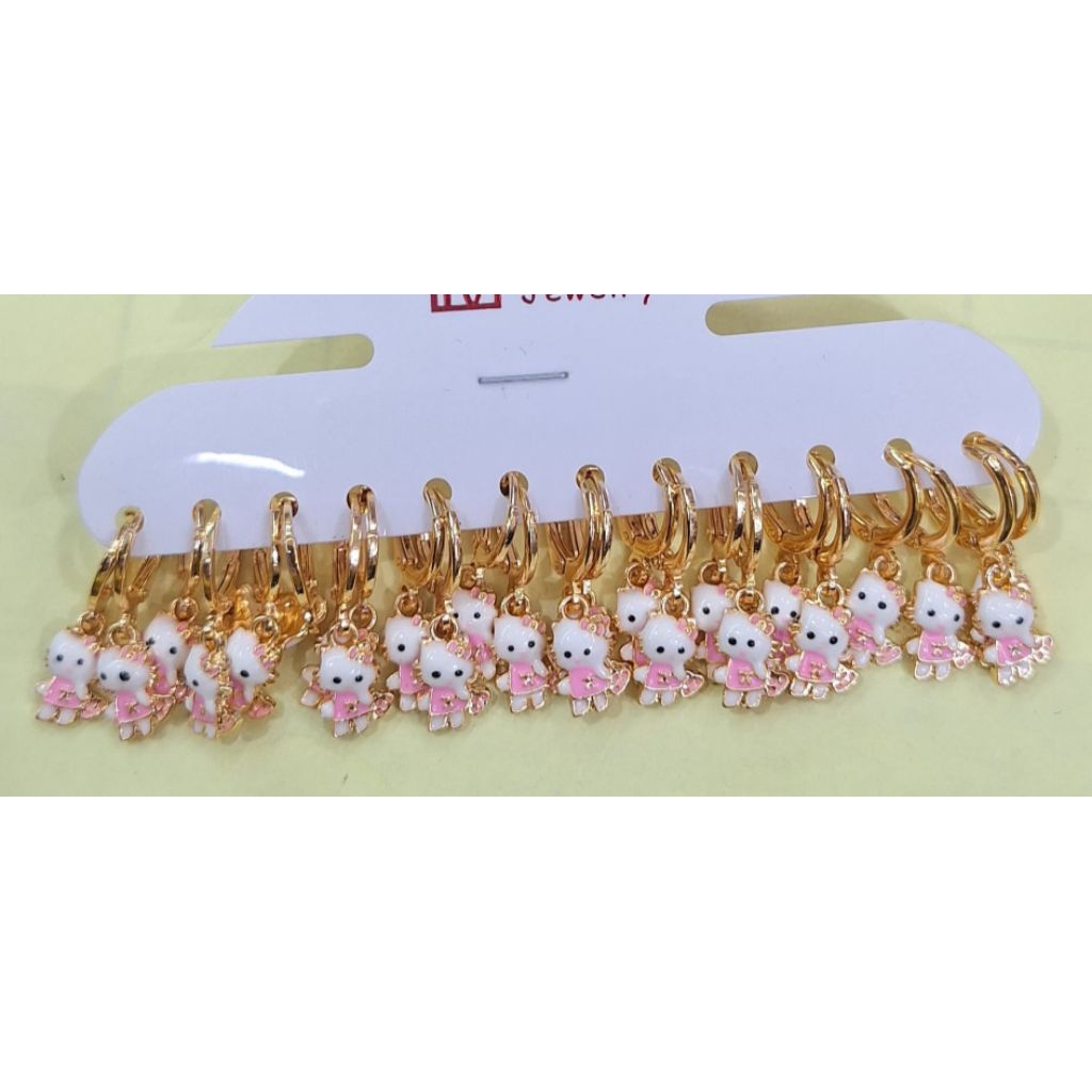 anting anak/anting karakter anak/anting jurai/anting hellokitty