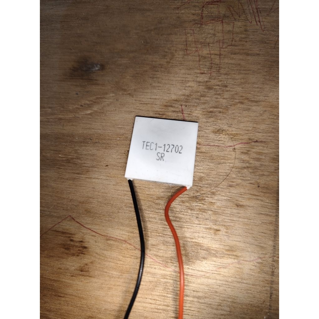 Peltier TEC1-12702 12V 2A 25x25mm Thermoelectric Cooler Pendingin