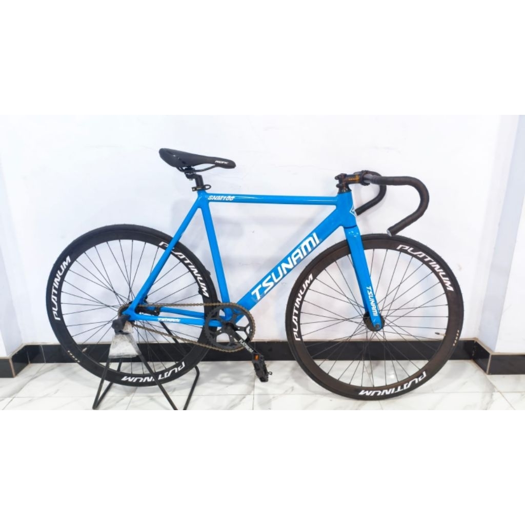Fixie tsunami biru