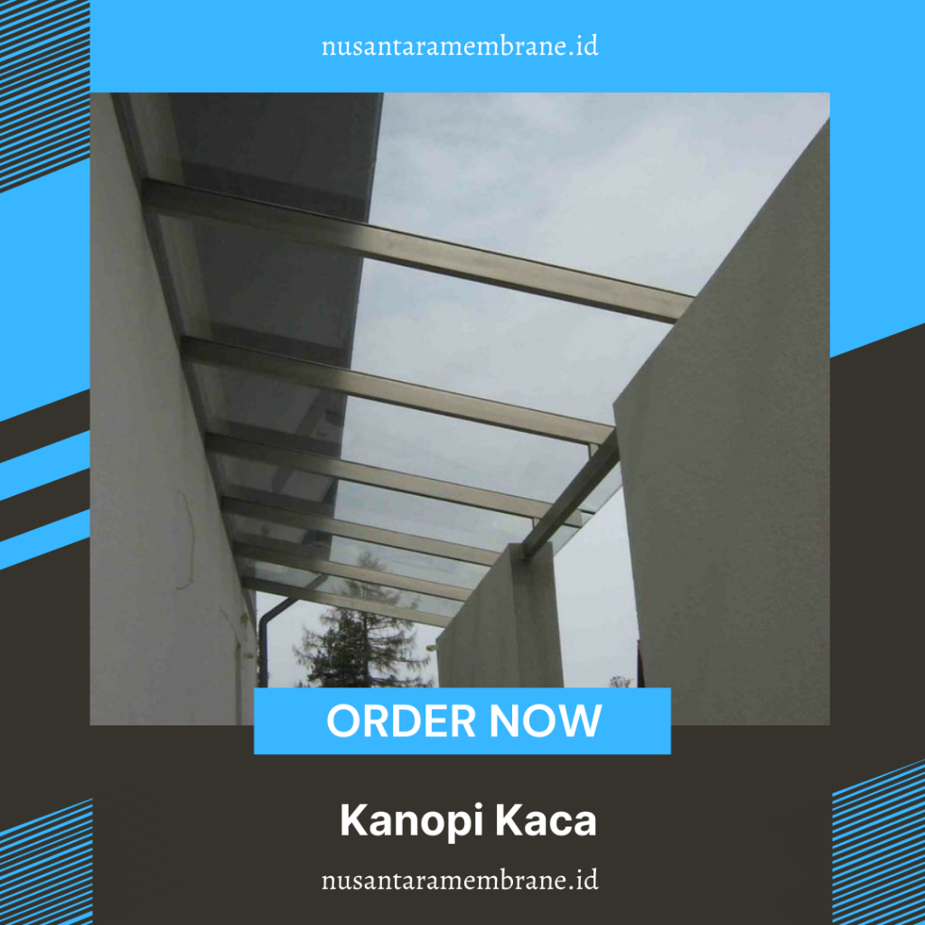 Jasa Canopy Atap Kaca Murah Berkualitas, Bergaransi - Kanopi Tempered Glass Carport Minimalis Bogor