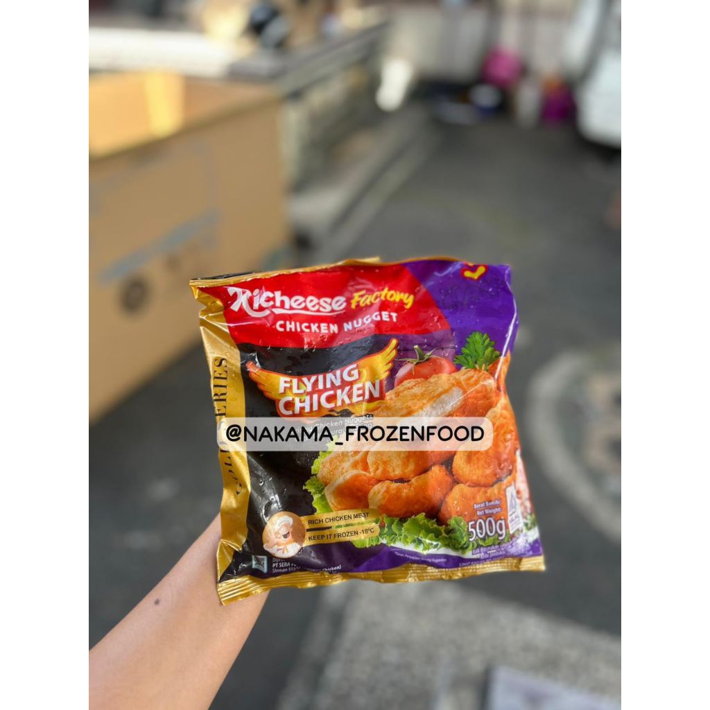 richeese flying chicken nugget