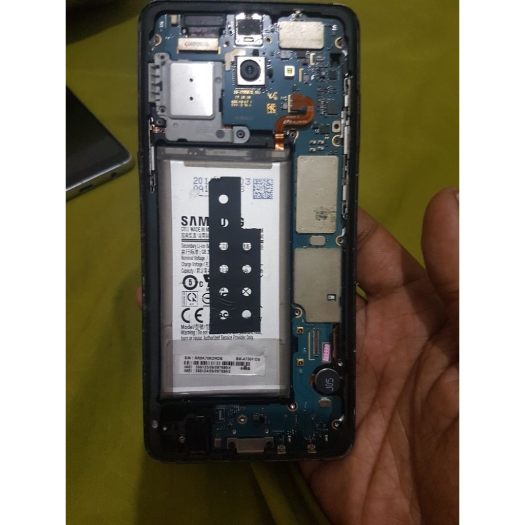 Mesin samsung A8 plus 6/32Gb matot