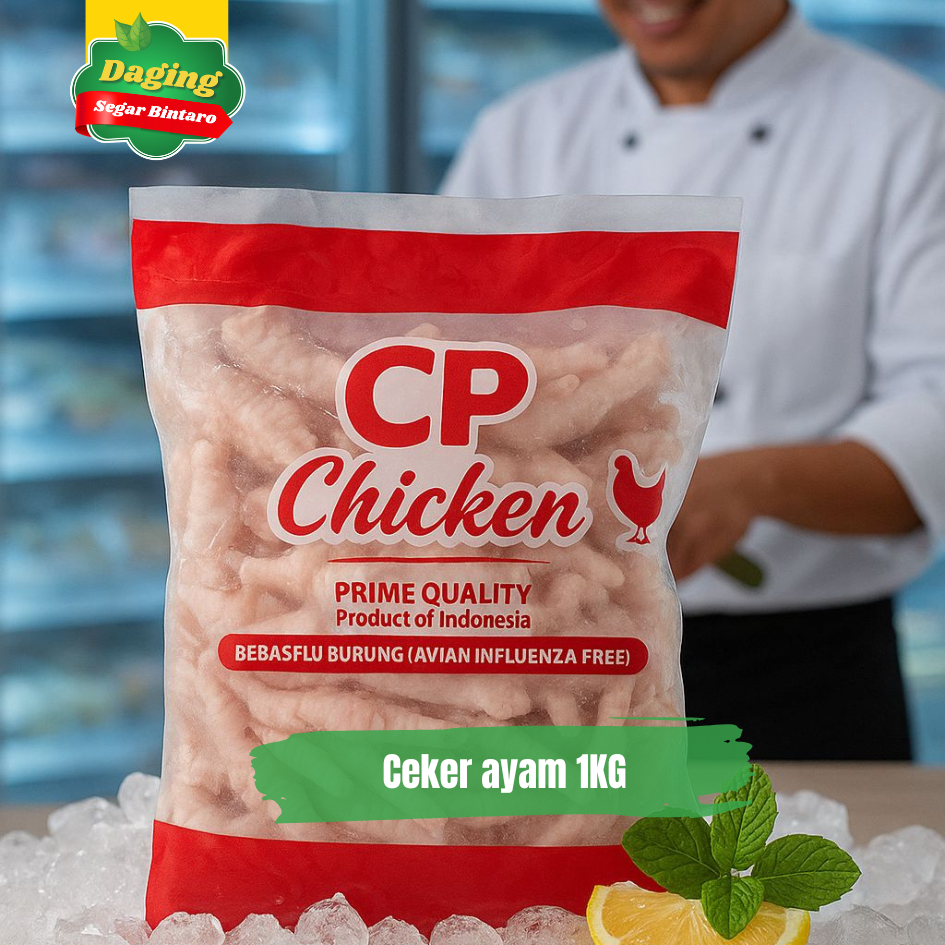 

Ceker Ayam CP Chicken Frozen 1Kg