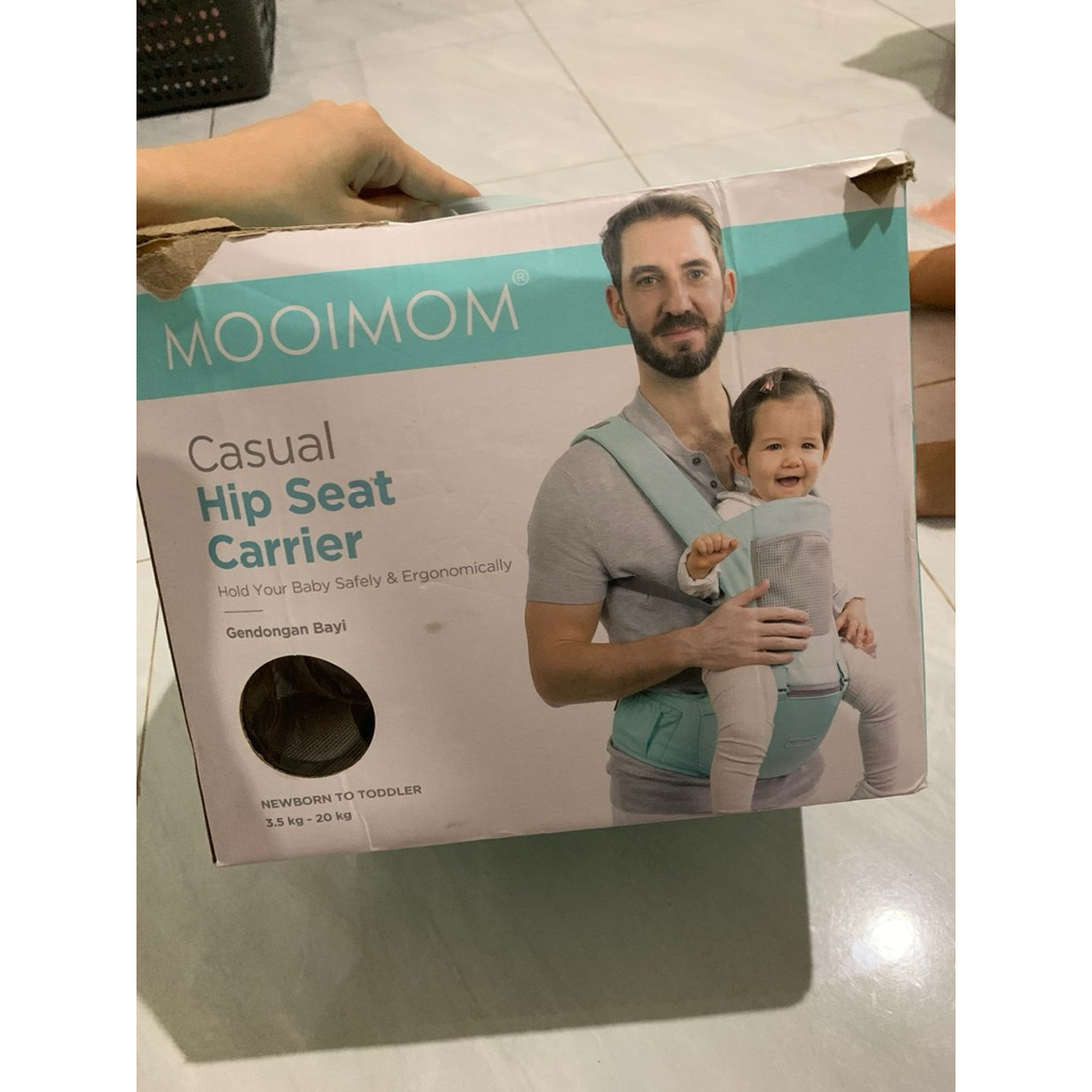 Mooimom Casual Hip Seat Carier - SECOND ORI | NEGO