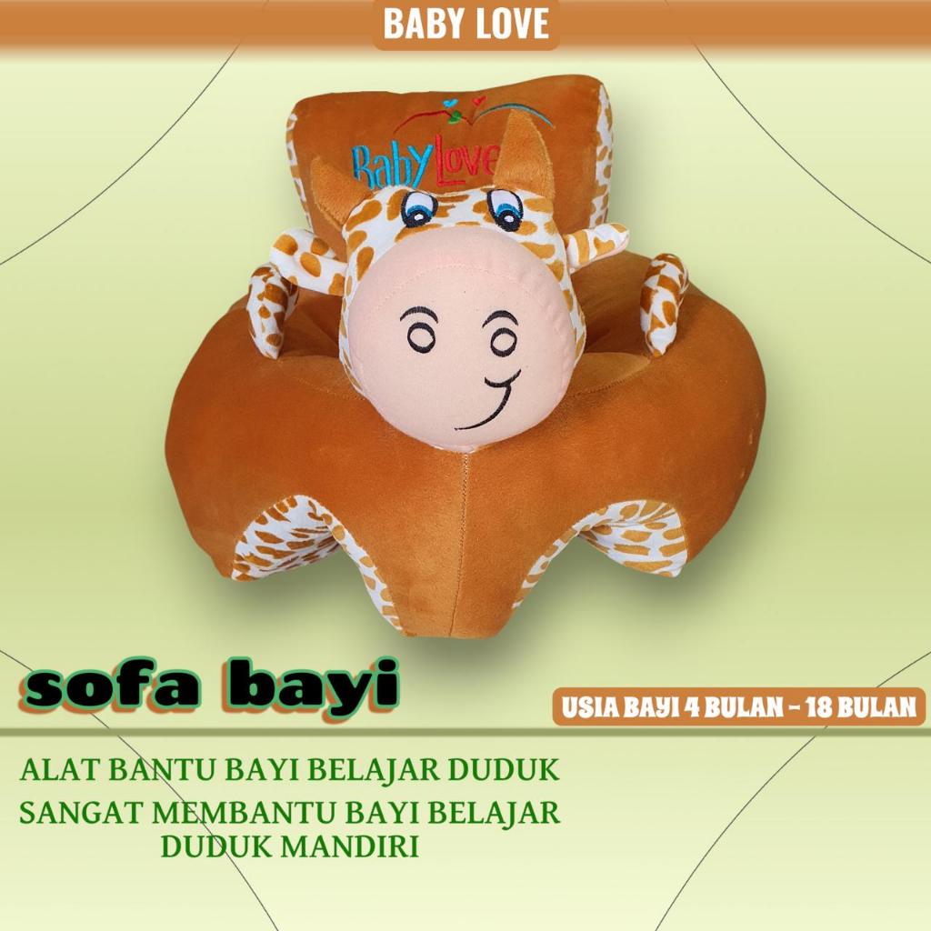 Sofa Bayi Karakter | Sofa Bayi Belajar Duduk | Kursi Bayi Belajar Duduk