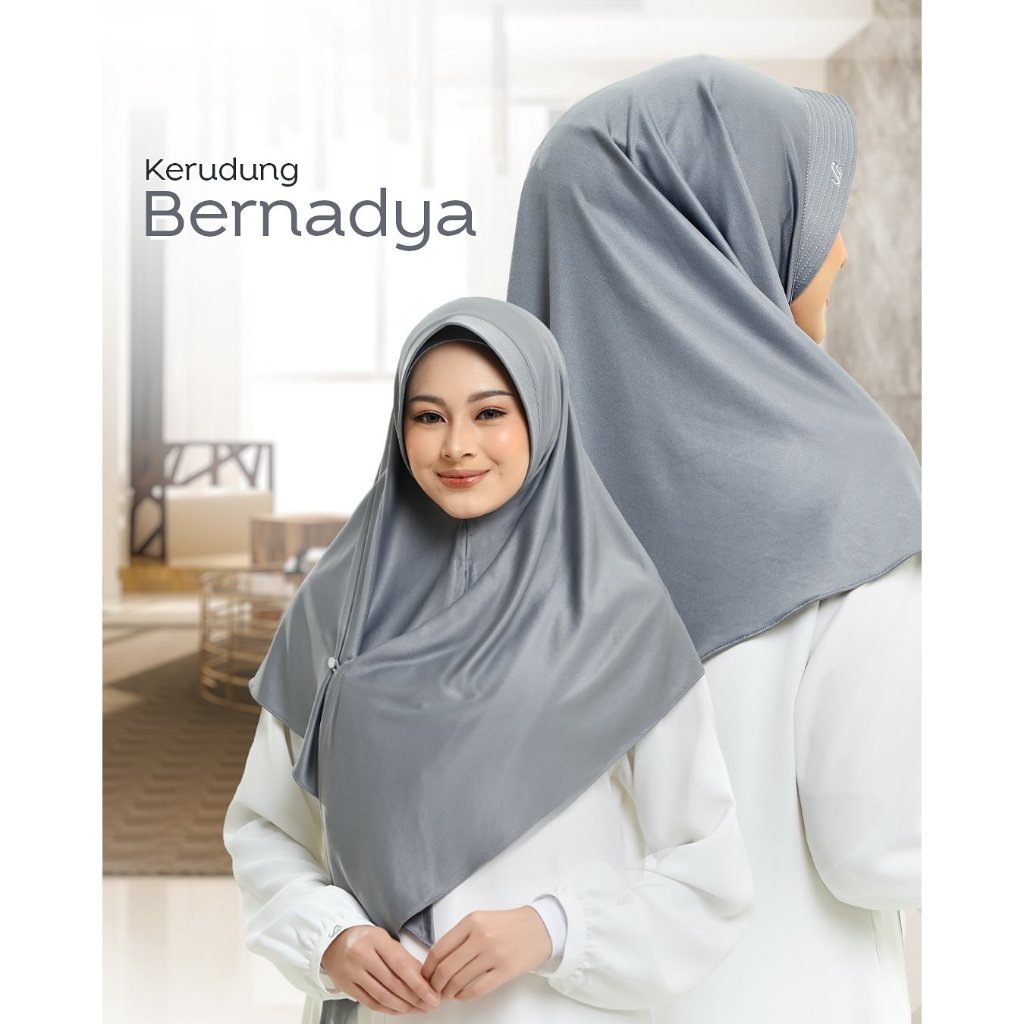 Kerudung Bernadya | Kerudung Instan Dewasa | Jilbab | Kerudung Rabbani | Hijab Instan | Kerudung Rab