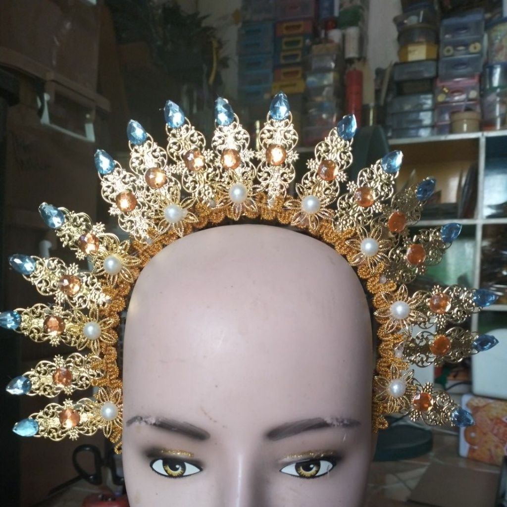 Mahkota pengantin Mahkota Bugis Bando Bugis mahkota Bugis