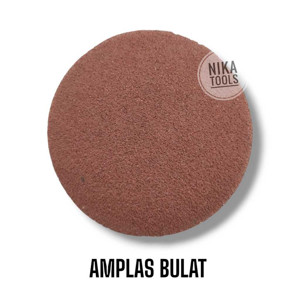 Ampelas Bulat Amplas Velcro 4" inch Grit 400