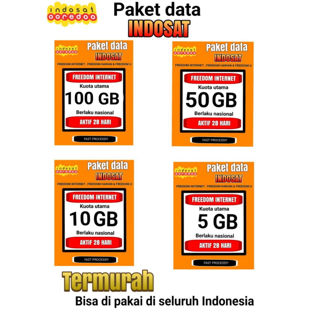 kuota indosat / kuota indosat freedom